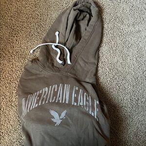 American Eagle Brown Hoodie